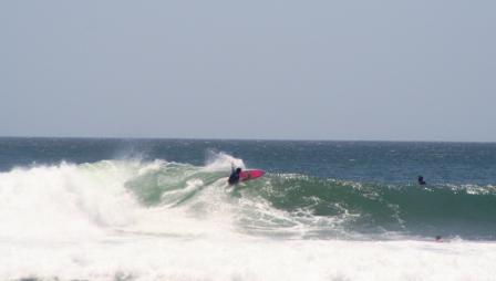 Surfing Playa Maderas