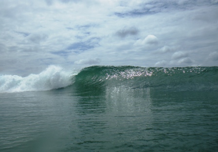 Surfing in Nicaragua