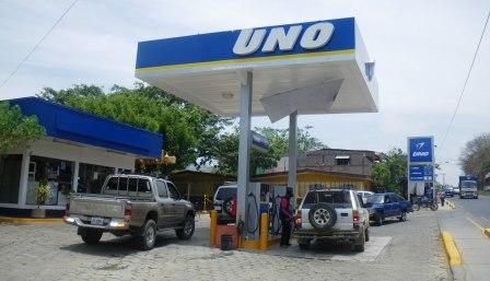 Uno Gas Station in San Juan del Sur